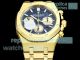 Super Copy HBF Audemars Piguet Royal Oak Gold Steel Swiss 7750 Chronograph Watch (3)_th.jpg